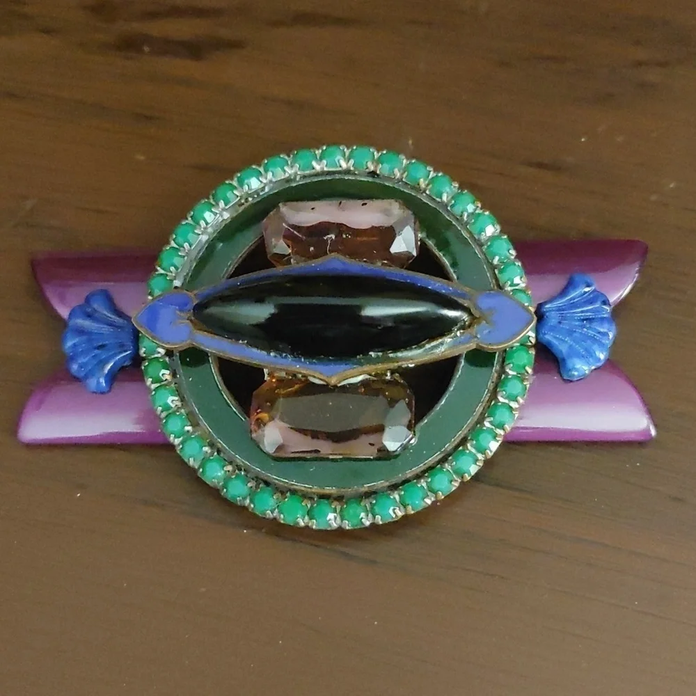 Vintage Brooch Art Deco